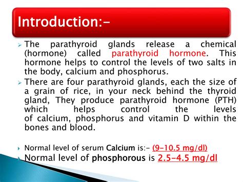 Hypoparathyroidism Ppt