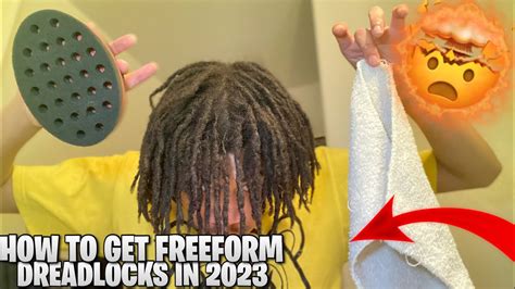 How To Get Freeform Dreadlocks Tutorial In 2023 Youtube