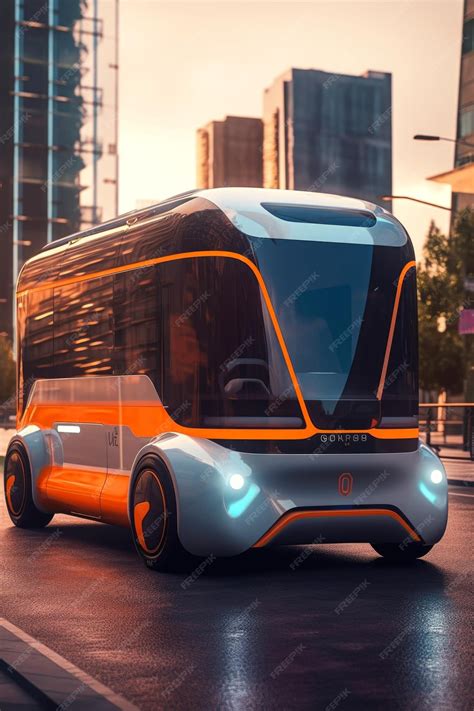 Premium Photo | A snapshot of sustainable urban transit showcases a