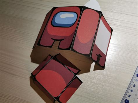 Paper Model Among Us Papercraft Template Printable Among Us Porn Sex