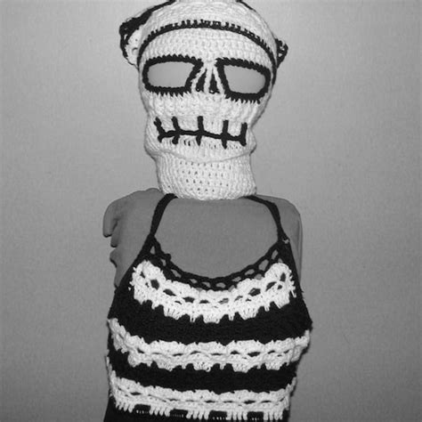 Skull Crop Top Etsy