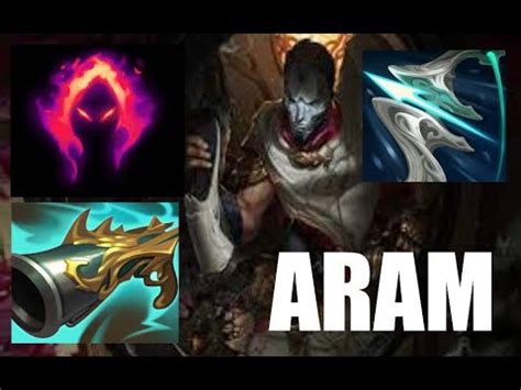 One Shot Jhin Aram Runes Build Patch High Elo Aram Youtube