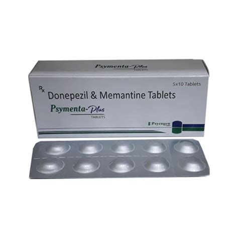 Donepezil And Memantine Tablets Manufacturer Supplier And Pcd Pharma