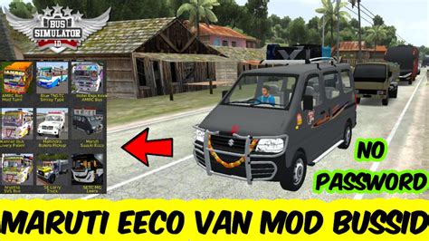 Ecco Van Mod Bussid How To Add Indian Maruti Ecco Mod Bus Simulator