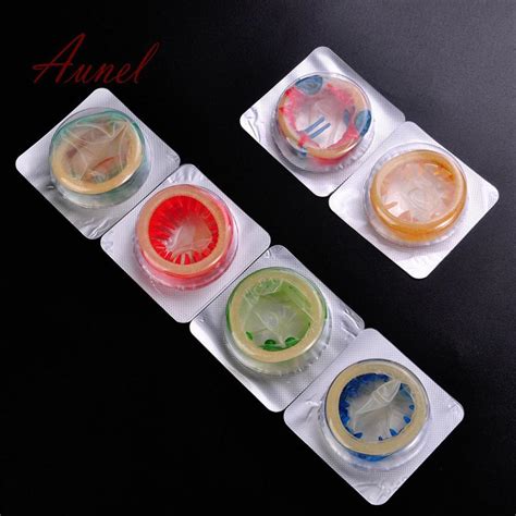 Cheap Extremely Good 6pcs Set Adult Lubricated Condom Latex Dotted