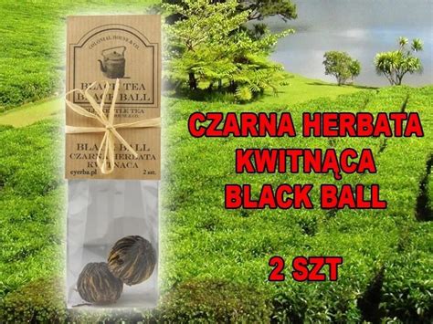 Herbata Herbata Czarna Rozwijająca Się Kwitnąca Black Ball Ceny i