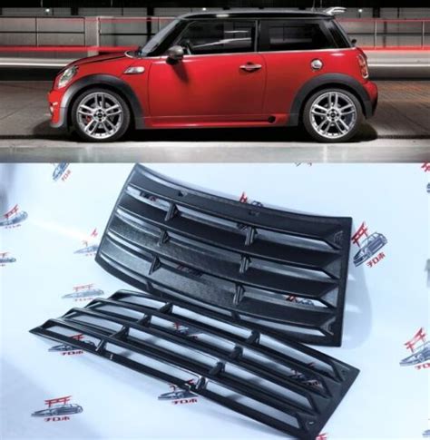 MINI COOPER S R50 R53 R56 Rear Window Louver Sun Shade Blind Spoiler