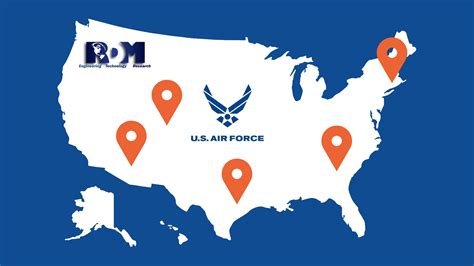 Us Air Force Bases Map