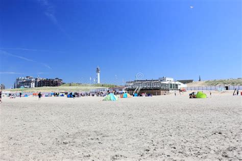 Beach in Egmond Aan Zee. North Sea, the Netherlands. Editorial ...