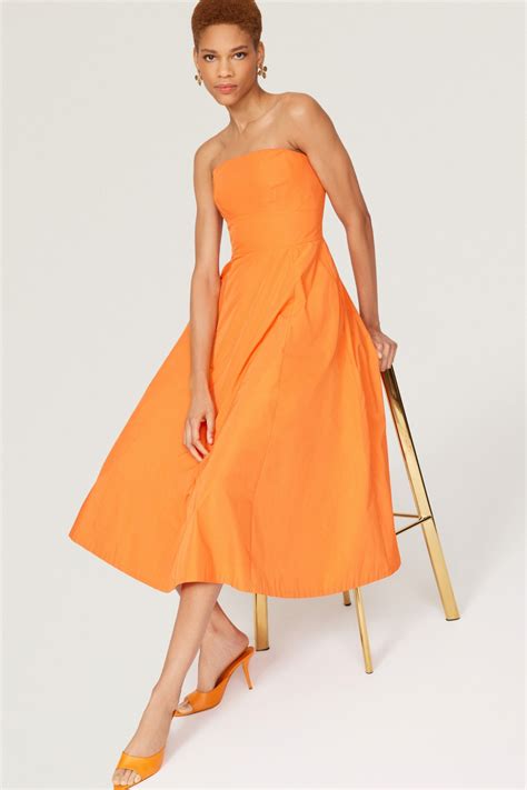 Strapless Taffeta Dress By Kate Spade New York Rent The Runway