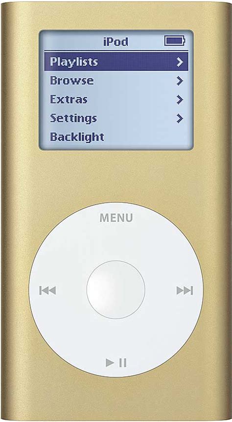 Apple Ipod™ Mini Gold Portable Mp3 Player At