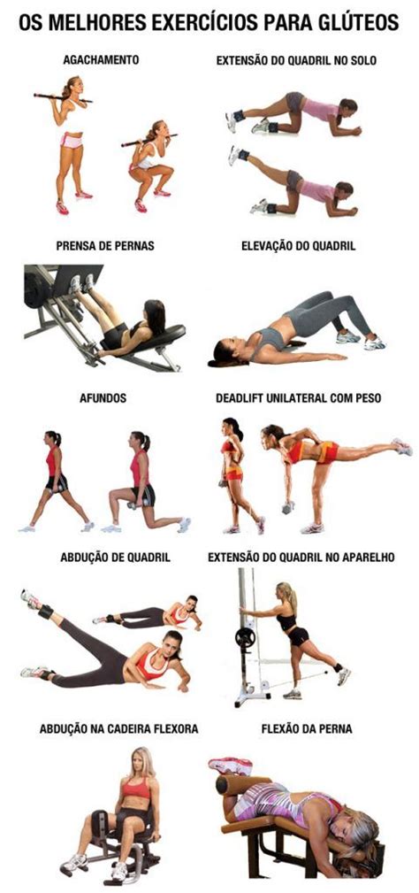 Melhores Exercicios Gluteos Treino Para Mulheres Exerc Cios Para