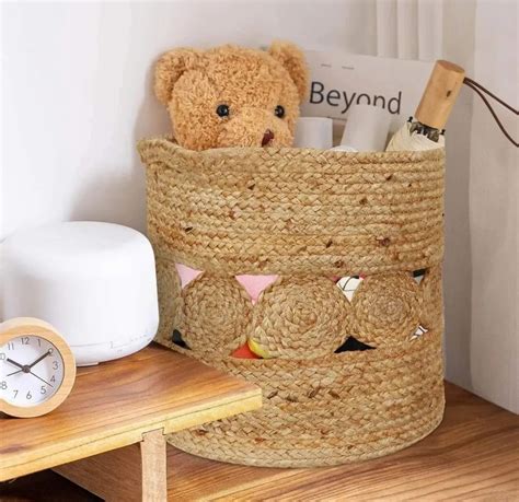 Natural Jute Basket At ₹ 349piece In Panipat Id 26766480062
