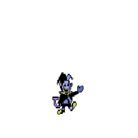 Pixilart Jevil Is So Excited Lol By Blue Blue