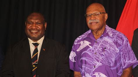 Fiji And PNG Leaders Appointed MSG Special Envoy To Address The West