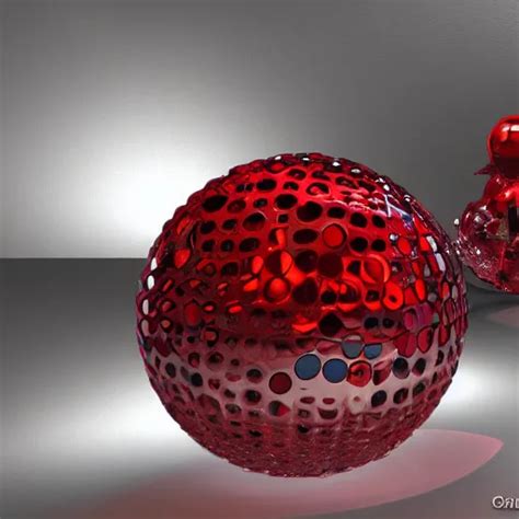 Chrome Spheres On A Red Cube By Pilotredsun Stable Diffusion Openart