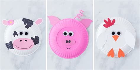 Paper Plate Farm Animals - Made To Be A Momma