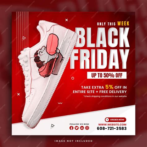 Premium Psd Black Friday Special Sale Social Media Post Template