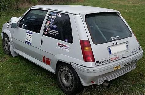 Renault Supercinq Gt Turbo Phase Comp Tition Blanc Occasion