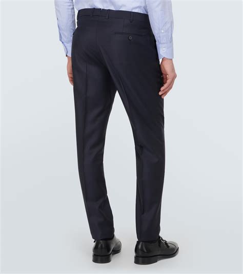 Trofeo wool suit in blue - Zegna | Mytheresa