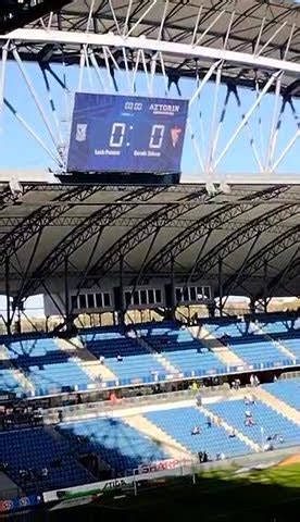 Prezentacja Stadionu Lecha Pozna Przed Meczem Z G Rnikiem Zabrze