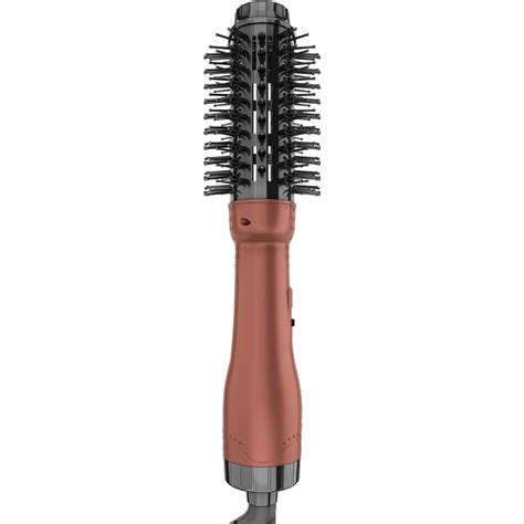 Rush Brush V2 Pro Hair Straightener Brush 1300 Watt Rose Gold Best