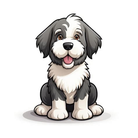 Premium Ai Image Sheepadoodle Supreme Unleashing The Energetic Enigma