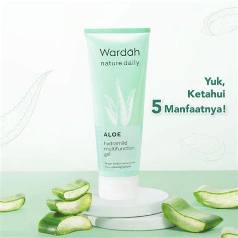 Wardah Aloe Vera Hydramild Multifunction Gel 100ml Aloe Vera Gel