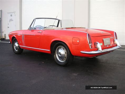 1967 Fiat 1500 Pininfarina Cabriolet