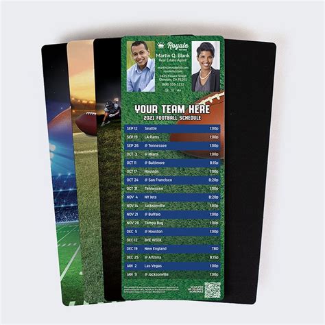 Football Schedule Magnets And Magnetic Football Schedules Markful