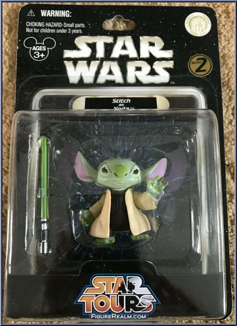 Stitch As Yoda Star Wars Star Tours Basic Series Disney Action