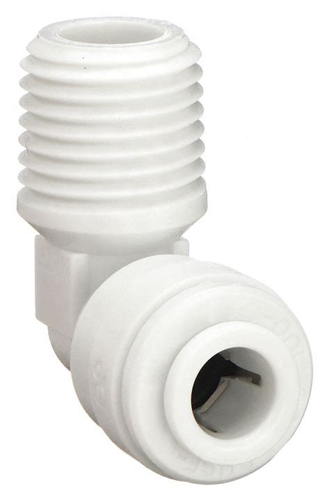 JOHN GUEST ELBOW 90DEG POLYPROPYLENE PK10 Push To Connect Tube