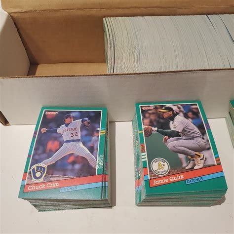 Lot Of Over 550 Various Vintage 1991 Donruss Baseball Trading Cards