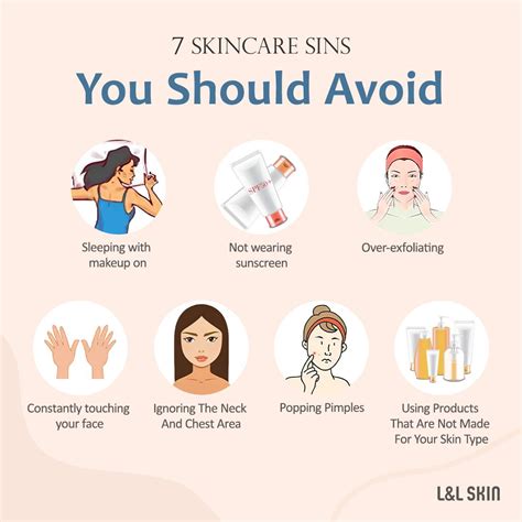 7 Skincare Sins You Should Avoid Dicas Medicina Estética