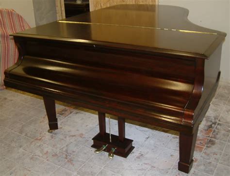 Bluthner 6ft Antique Grand Piano In A Rosewood Satin Finish