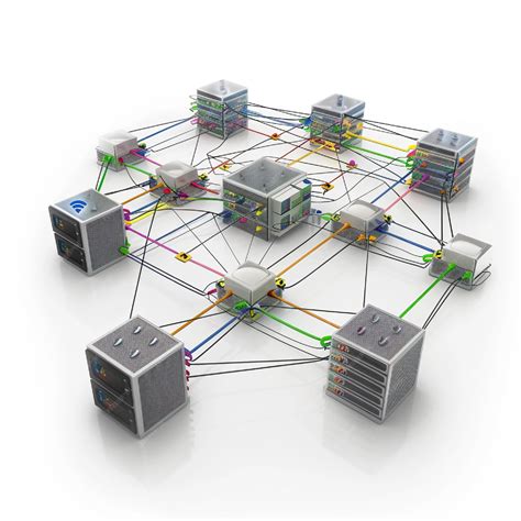 network diagram showing  architecture   organizations