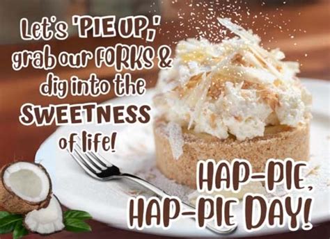 Coconut Cream Pie Day Greetings Free National Coconut Cream Pie Day