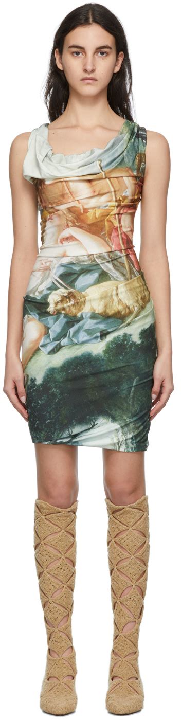 Vivienne Westwood Multicolor Ginnie Mini Pencil Dress Vivienne Westwood