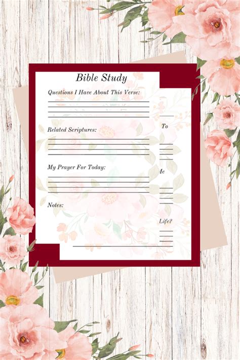 Free Pretty Printable Bible Study Worksheets Homemaking For God