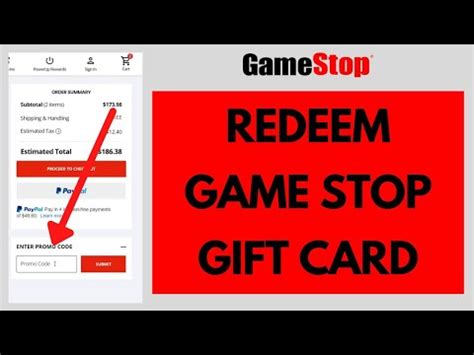 How To Redeem Gamestop Gift Card Use Gamestop Gift Card Online