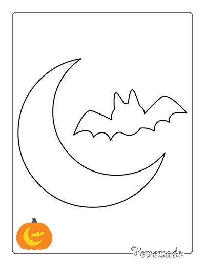 Halloween Stencils Bats