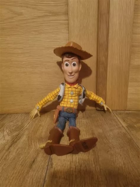 Disney Pixar Sheriff Woody Pull String Talking Figure Disney Store