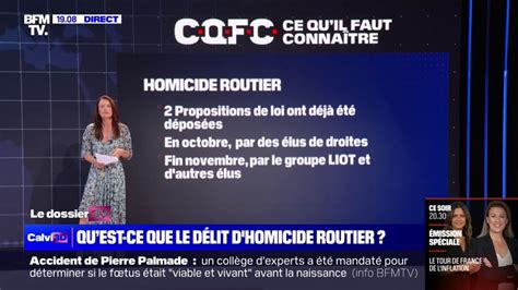 Qu Est Ce Que Le D Lit D Homicide Routier