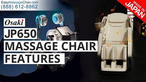 Osaki Jp650 Massage Chair Features Youtube