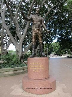 Governor Lachlan Macquarie statue, Hyde Park - Real Sydney NSW