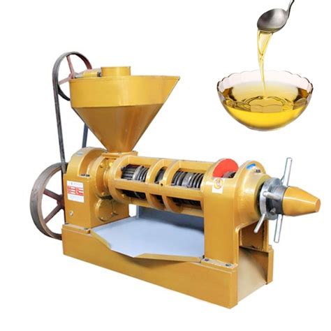 1t Hour Coconut Peanut Soybean Sunflower Screw Oil Press Extraction