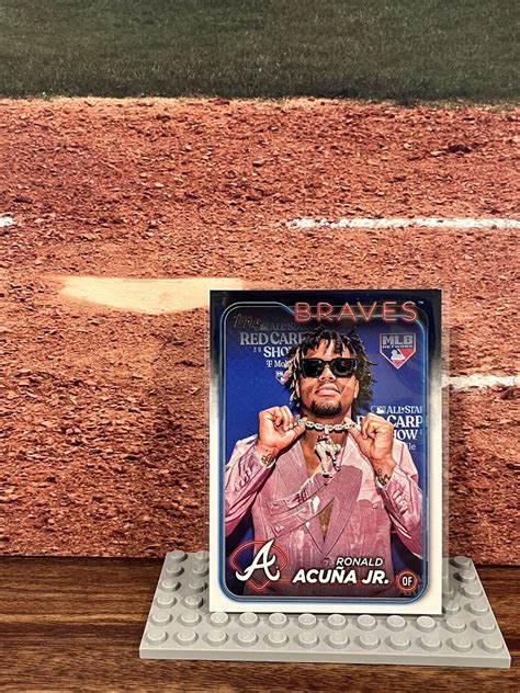 Ronald Acuna Jr 2024 Topps 1 Golden Mirror Image Variation SSP