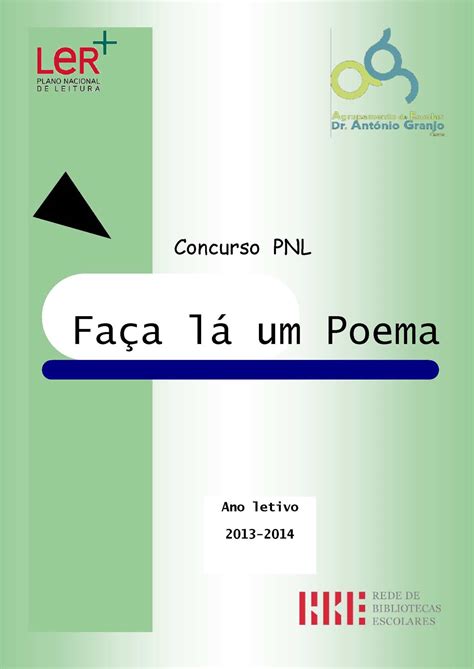 Calaméo Concurso Pnl Faça Lá Um Poema