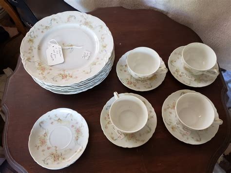 Hutschenreuther Bavaria Germany China Dinner Ware Plates Cups And