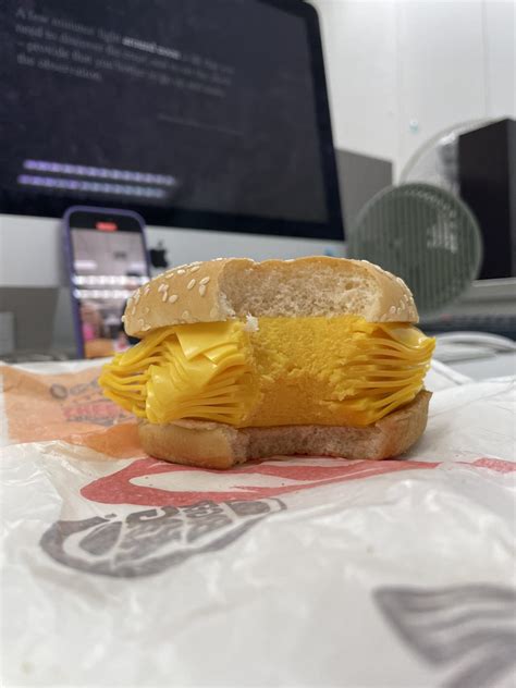 Review The Viral Burger King Real Cheeseburger